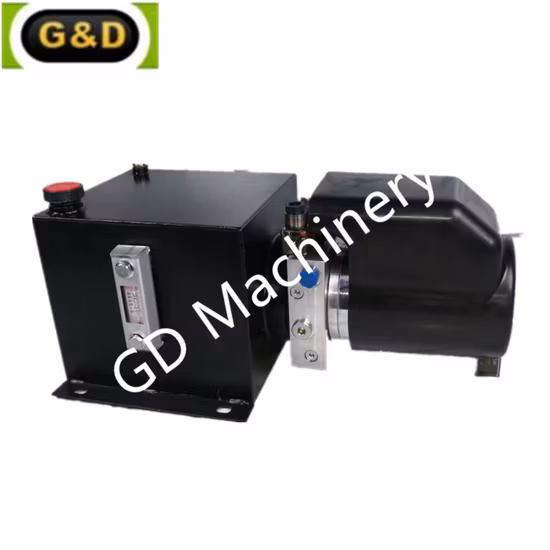 12V DC Double Acting Hydraulic Power Pack with Solenoid Valves