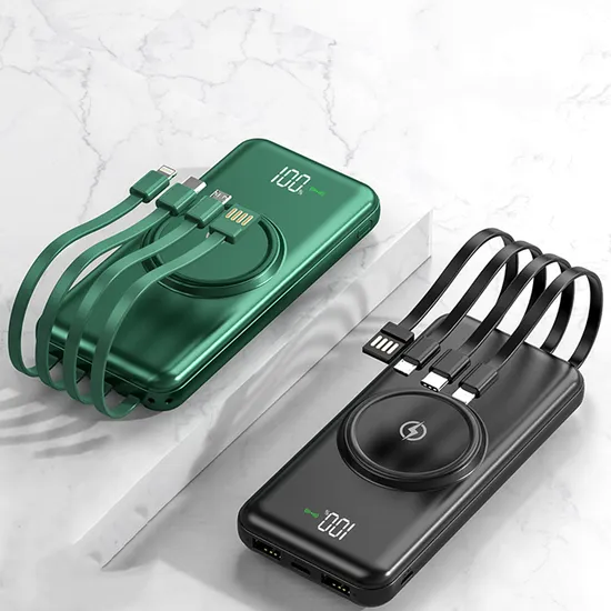 Cargador portátil, banco del poder 10000mAh, incorporado