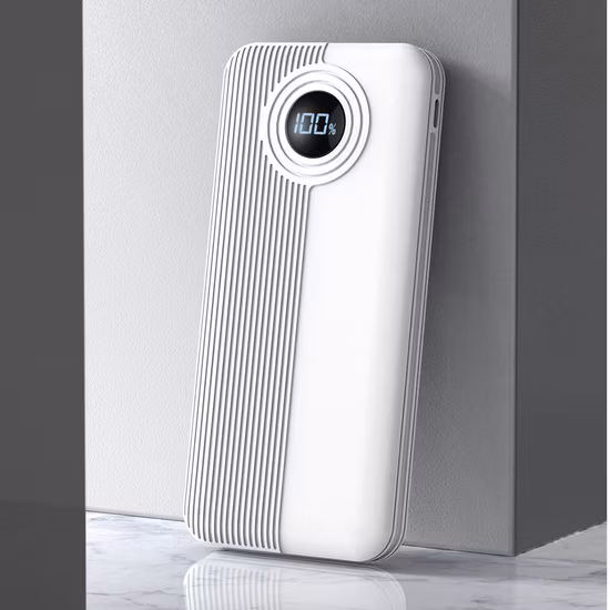 Pantalla LED Mini banco de carga rápida dual del poder de Powerbank 10000mAh